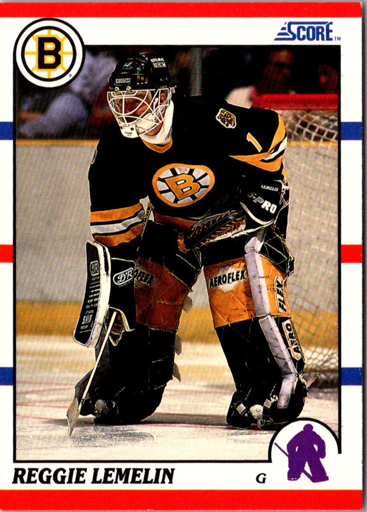 1990 Score Reggie Lemelin