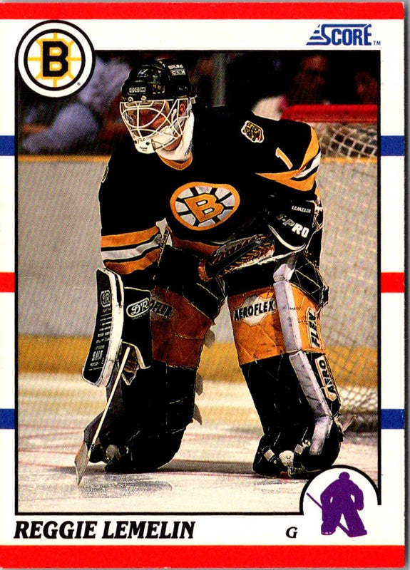 1990 Score Reggie Lemelin #159