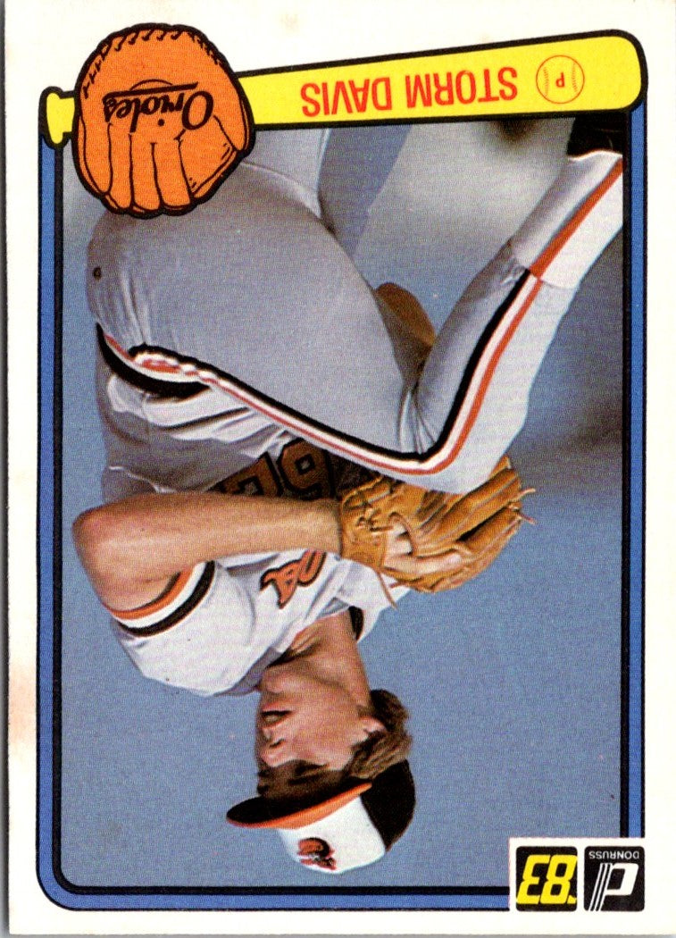 1983 Donruss Storm Davis