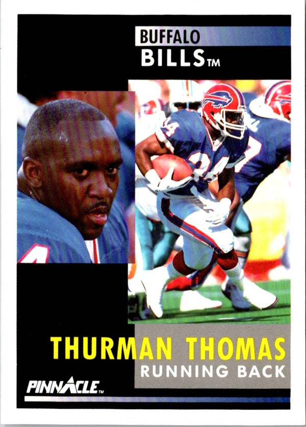 1991 Pinnacle Thurman Thomas #107
