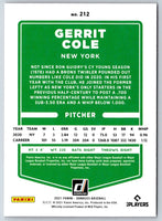 2020 Donruss Gerrit Cole #115