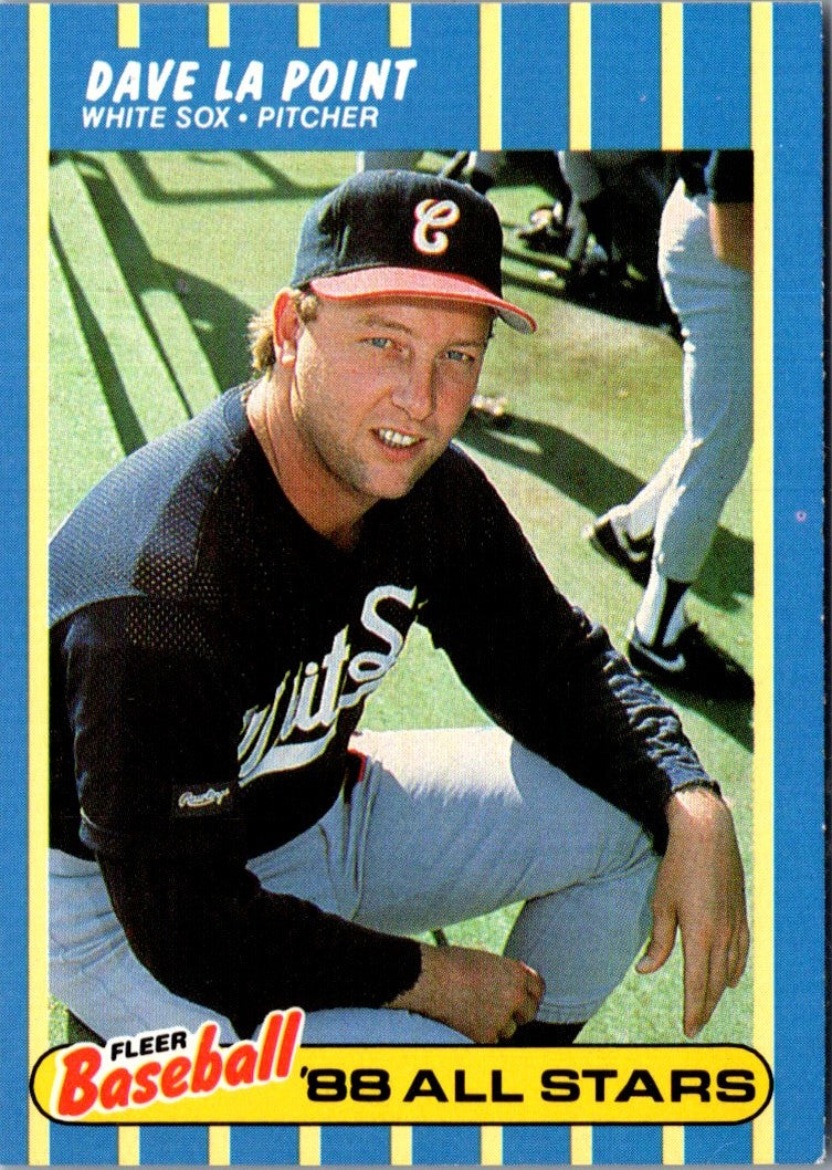 1988 Fleer Baseball All-Stars Dave LaPoint