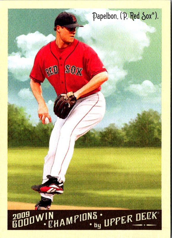 2009 Upper Deck Goodwin Champions Jonathan Papelbon #122