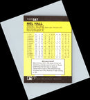 1986 Fleer Mel Hall