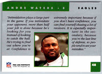 1991 ProLine Andre Waters #48