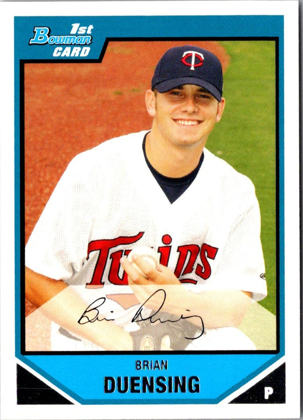 2007 Bowman Prospects Brian Duensing #BP95