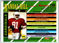 1993 Bowman Football Randal Hill #195