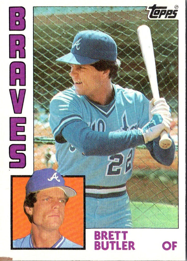 1984 Topps Brett Butler #77