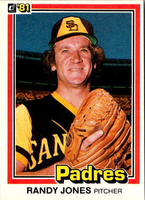 1981 Donruss Randy Jones #122