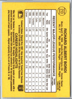 1986 Donruss Rich Bordi #213
