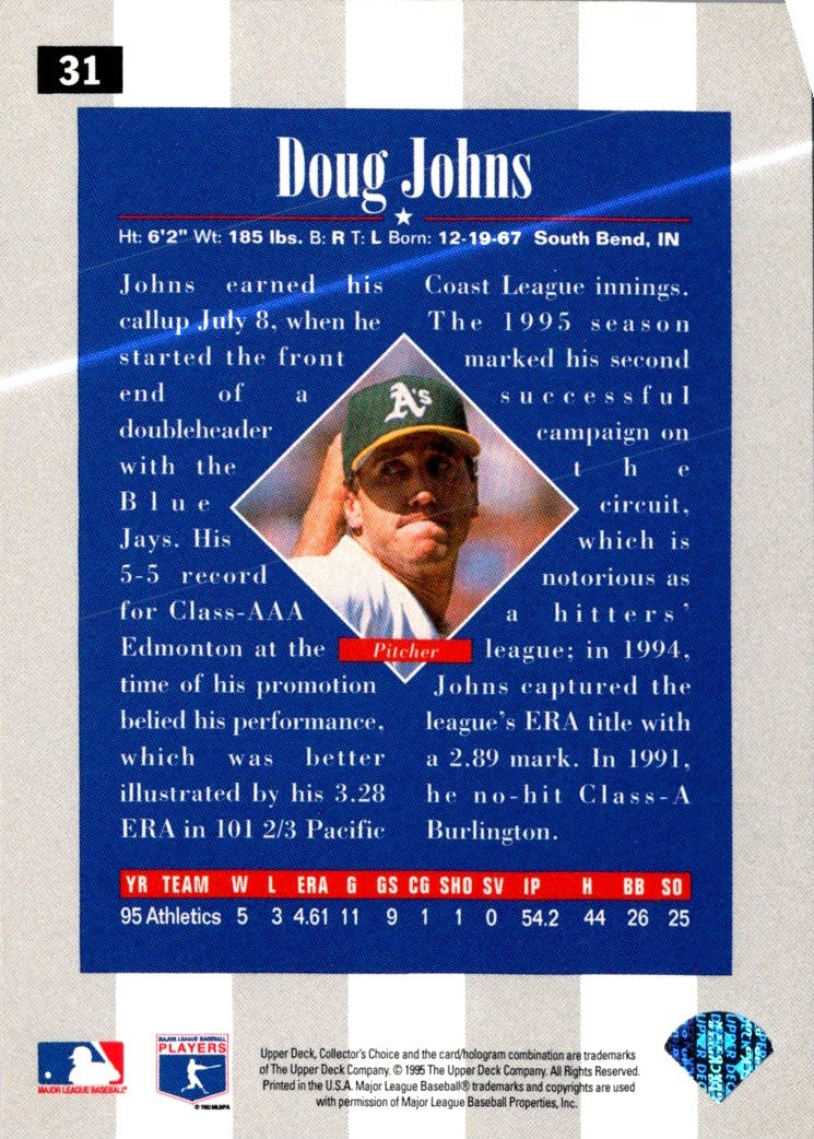 1996 Collector's Choice Doug Johns