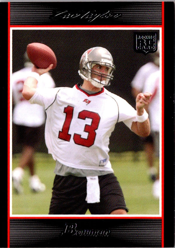 2007 Bowman Zac Taylor #124 Rookie