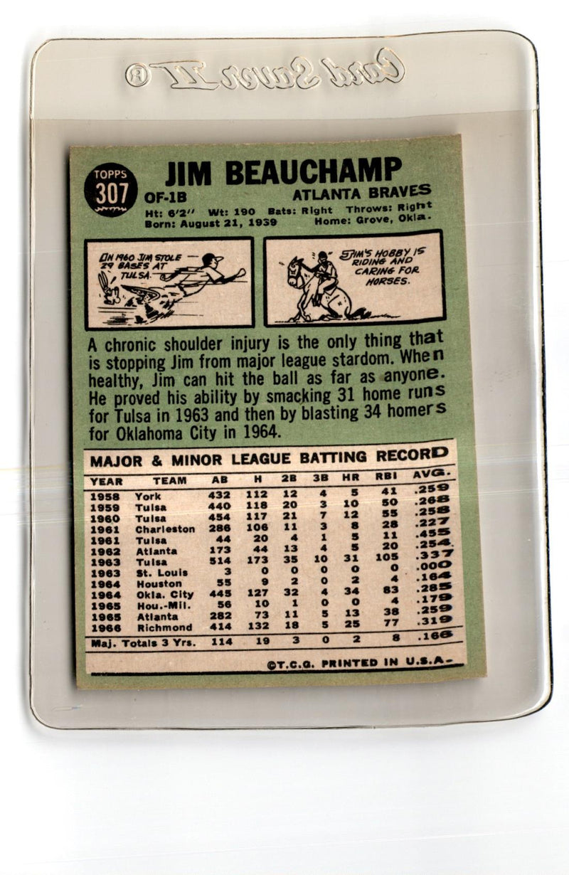 1967 Topps Jim Beauchamp