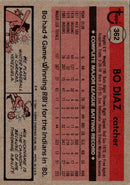 1981 Topps Bo Diaz