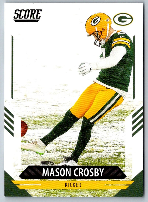 2021 Score Scorecard Mason Crosby #144