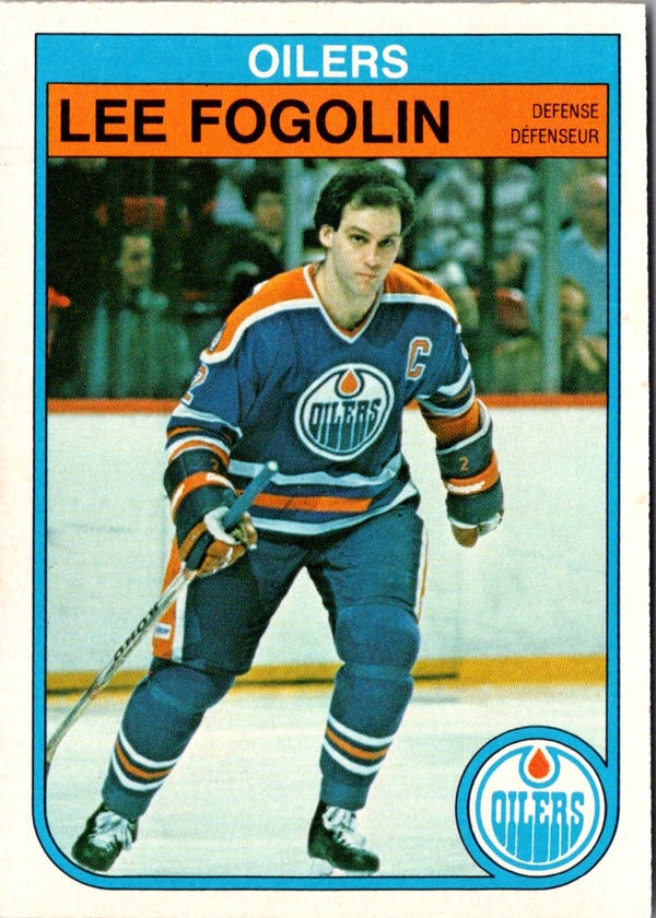 1982 O-Pee-Chee Lee Fogolin #104