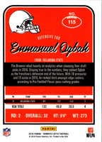 2016 Donruss Optic Emmanuel Ogbah #115 Rookie