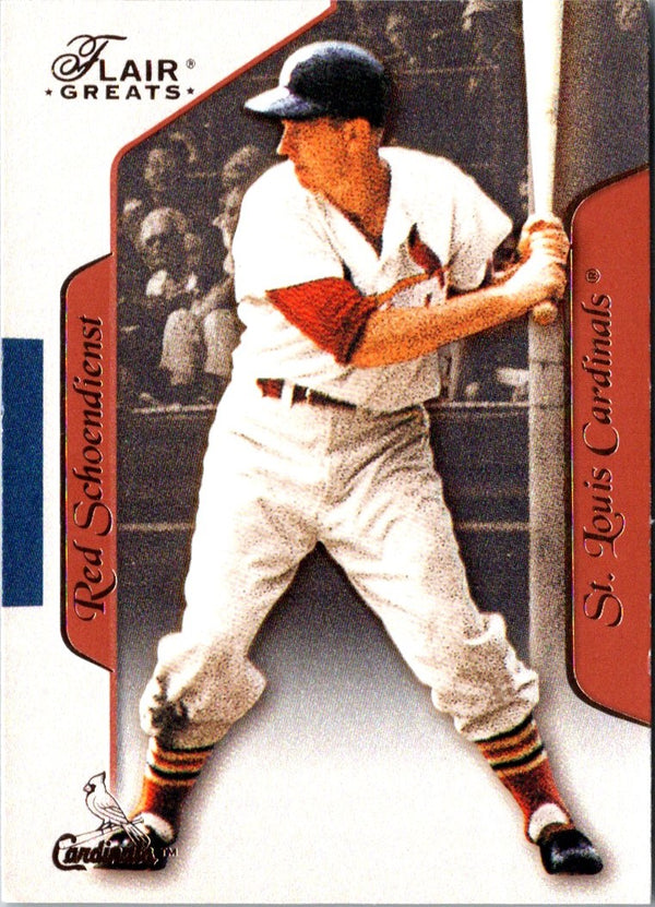 2003 Flair Greats Red Schoendienst #2