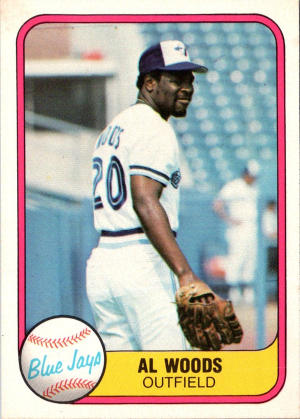 1981 Fleer Al Woods #422