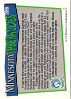 1991 Hoops Minnesota Timberwolves #289