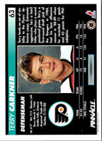 1992 Pinnacle Terry Carkner #63
