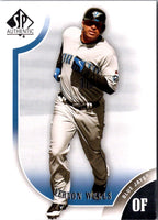 2009 SP Authentic Vernon Wells #86