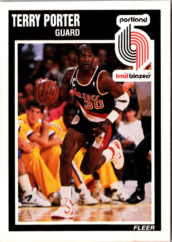 1989 Fleer Terry Porter #131