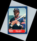 1986 Fleer Mel Hall