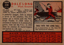 1962 Topps Dale Long