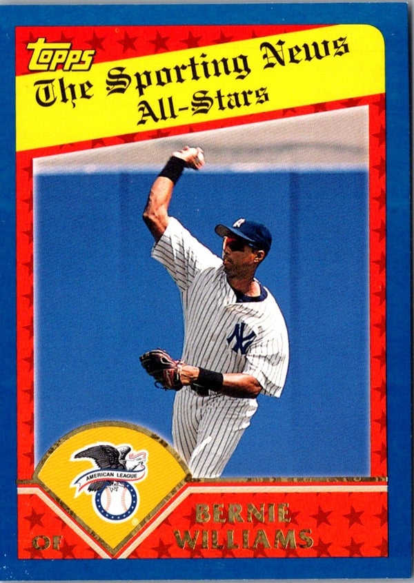 2003 Topps Bernie Williams #361