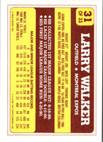 1991 Topps Toys'R'Us Rookies Larry Walker #31