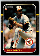 1986 Donruss Rich Bordi
