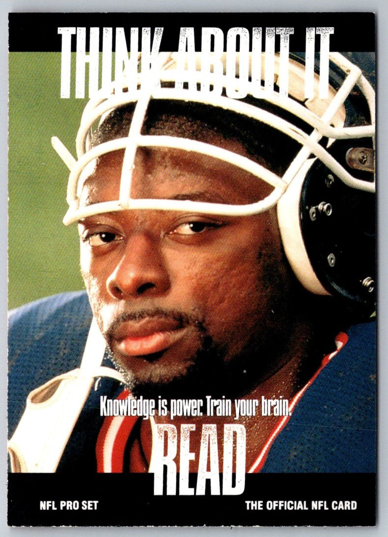 1991 Pro Set Dallas Public Service Announcement Carl Banks