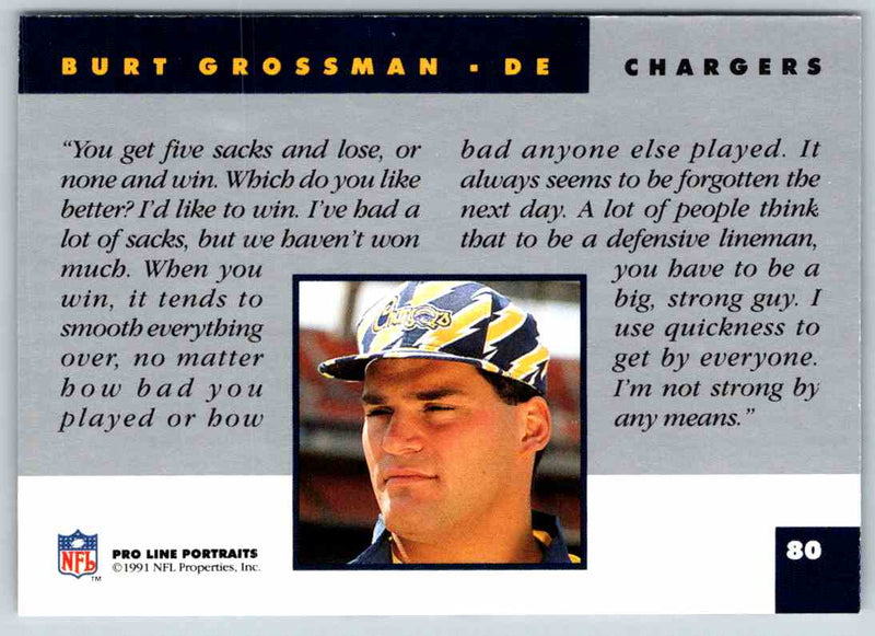 1991 ProLine Burt Grossman