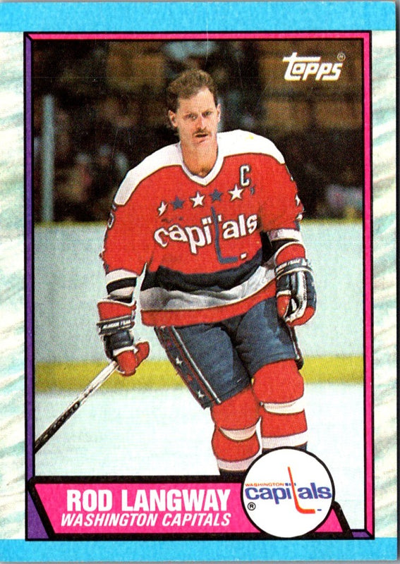 1989 Topps Rod Langway #55