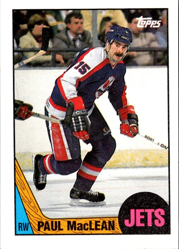 1987 Topps Paul MacLean #91