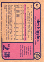 1982 O-Pee-Chee Tim Higgins #66