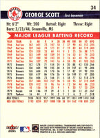 2001 Fleer Boston Red Sox 100th Anniversary George Scott #34