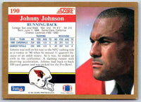 1991 Score Johnny Johnson #190
