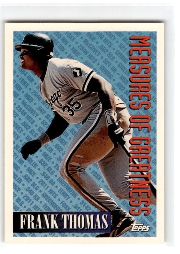 1994 Topps Frank Thomas #601