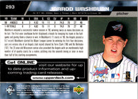 1999 Upper Deck Jarrod Washburn #293