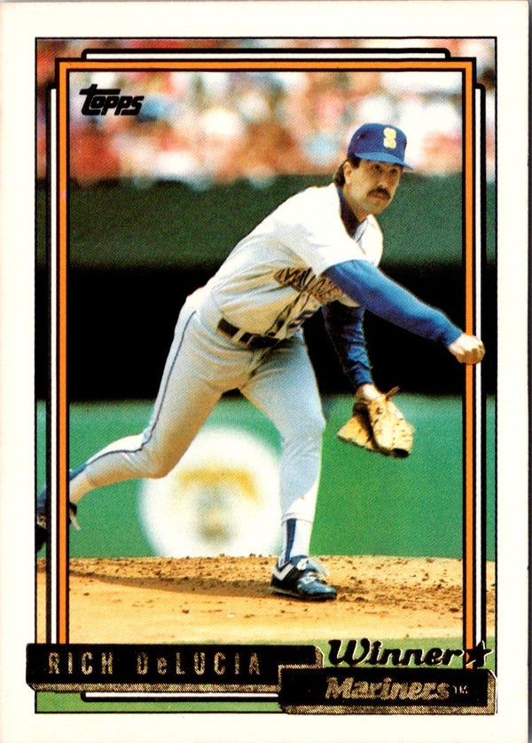 1992 Topps Rich DeLucia #686