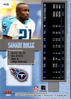 2001 Fleer Genuine Samari Rolle #46