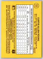 1987 Donruss Curt Young #344