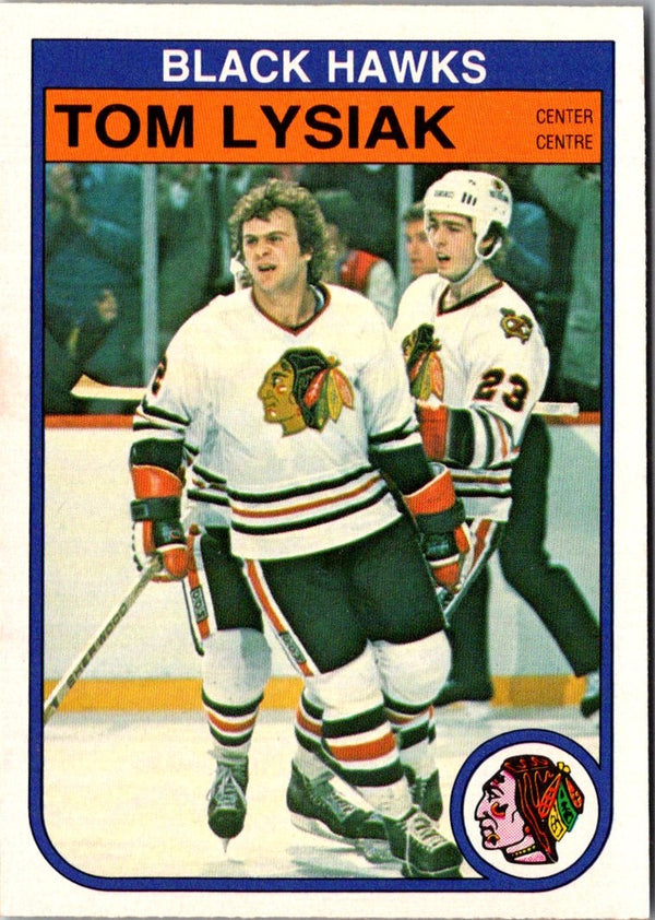 1982 O-Pee-Chee Tom Lysiak #68