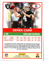 2019 Score Derek Carr #32