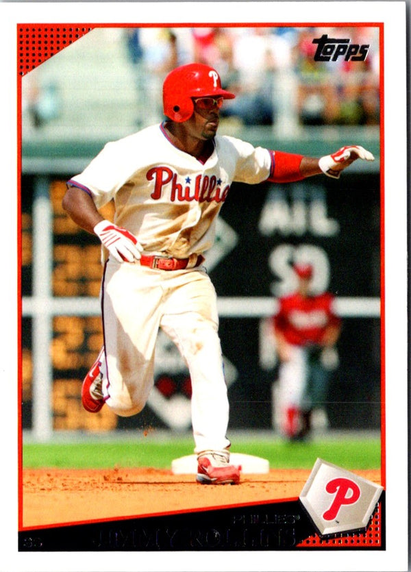 2009 Topps Jimmy Rollins #525