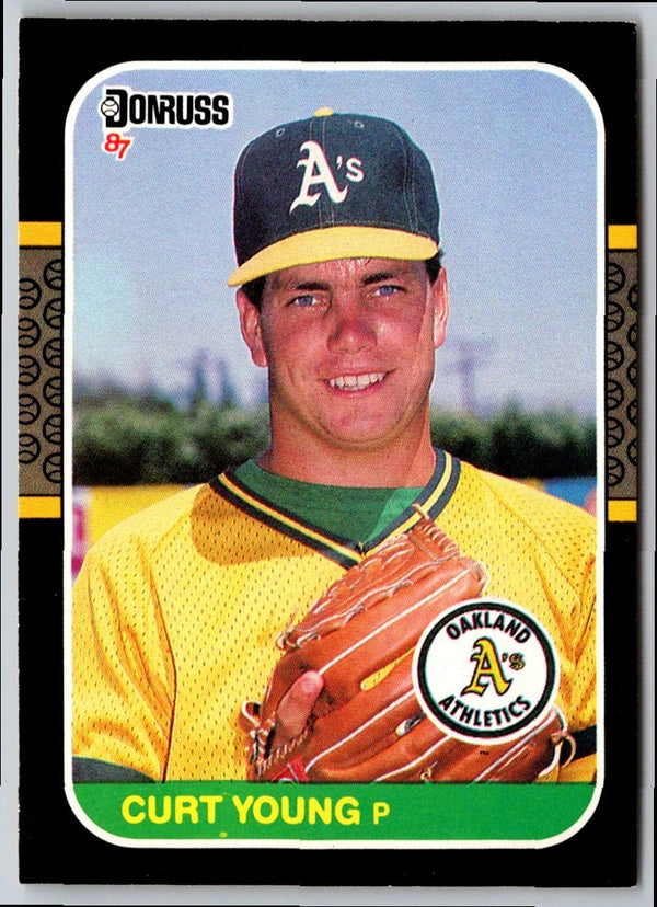 1987 Donruss Curt Young #344