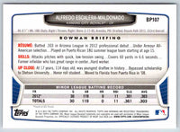 2014 Bowman Alfredo Escalera-Maldonado #BP107