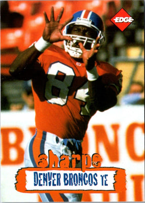1996 Collector's Edge Shannon Sharpe #72